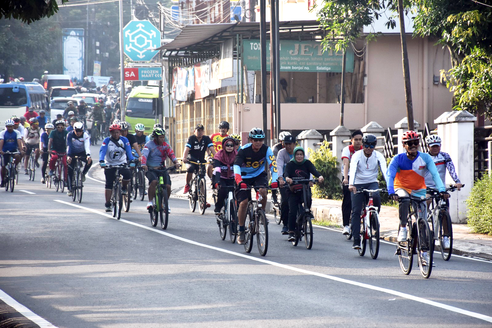 Gowes Forkompinda Plus Dalam Rangka Kegiatan FORSESDASI
